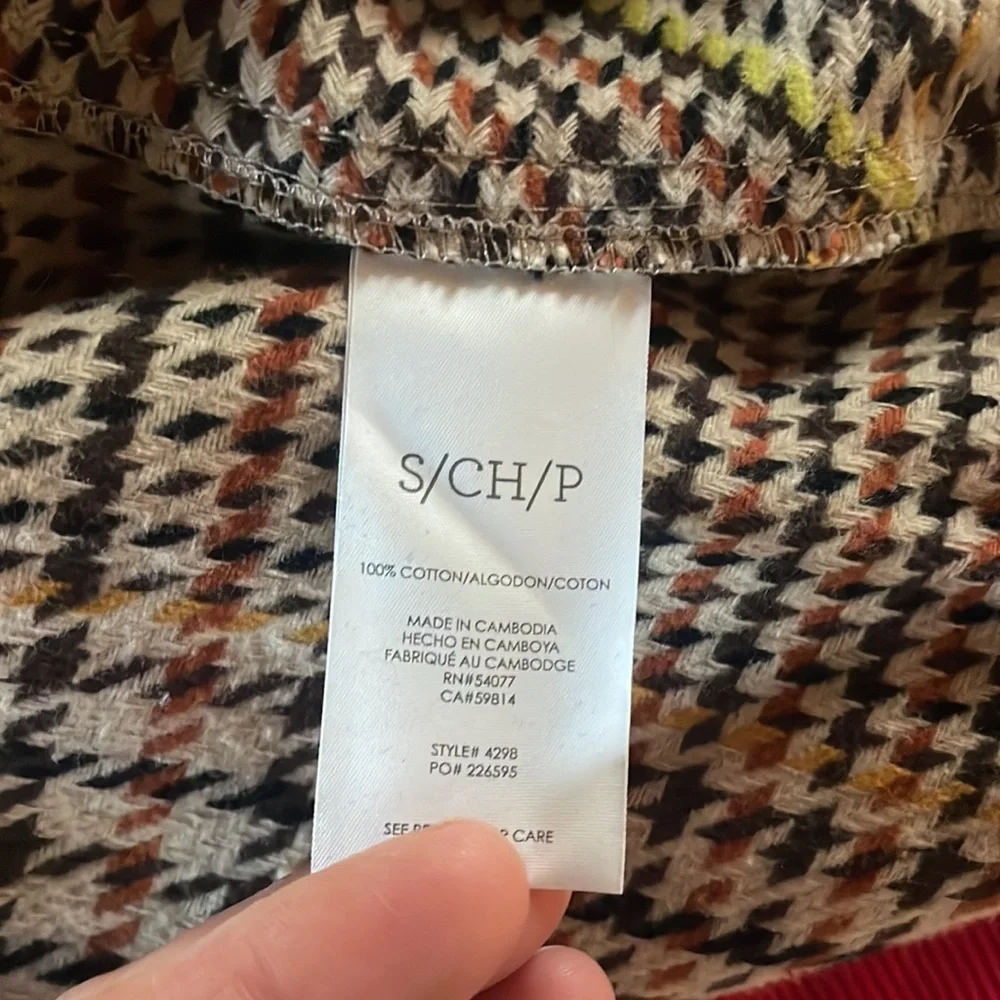 Cabi Houndstooth Yorkshire Shacket M Jacket - Picture 5 of 9